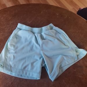 Teal sporty shorts